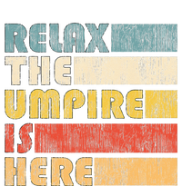 Relax The Umpire Is Here Baseball Sustainable Knit Beanie