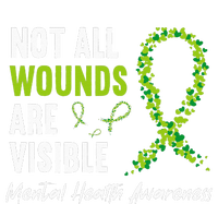 Not All Wounds Are Visible Mental Health Awareness Ribbon T-Shirt