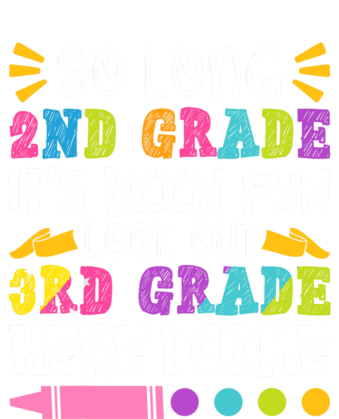  So Long 2nd Grade it's Been Fun | Funny Last Day of School V-Neck T-Shirt