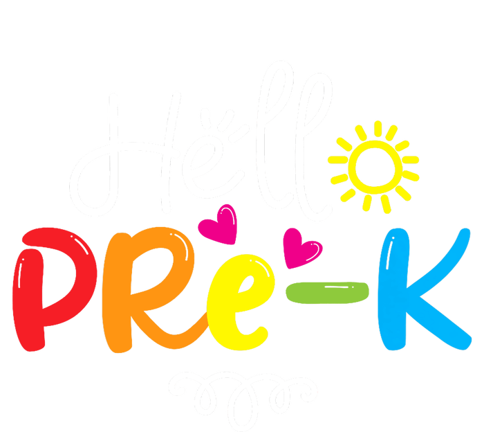 Hello Pre-K Fun Back to School Teacher Student Gift T-Shirt