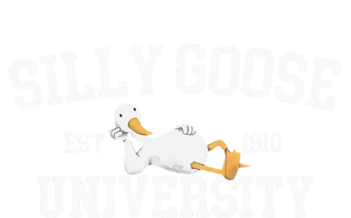 Funny Silly Goose Duck University Meme School PosiCharge Competitor Tank