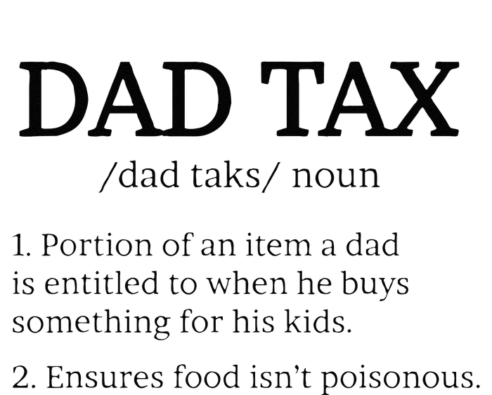 Dad Tax Dad Tax For Men Dad Tax Definition Knit Cap Winter Beanie