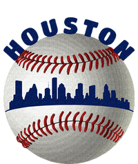 Houston Baseball Team Fans Of Space City Houston Baseball Garment-Dyed Sweatshirt