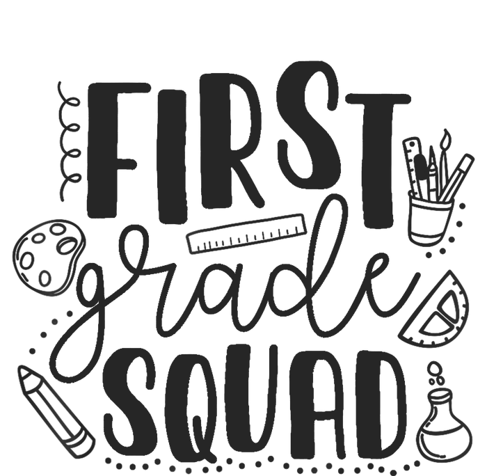 First Grade Squad Teacher T-Shirt