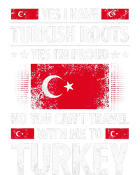 Turkey Turkish Roots Turkish Heritage Proud Turkish Flag Flat Bill Trucker Hat