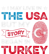 Turkey Turkish Roots Turkish Heritage Proud Turkish Flag Women's Crop Top Tee