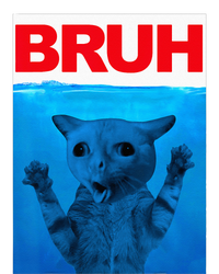 Bruh Meme Funny Saying Brother Greeting Teens Bruh Cat Bumper Sticker