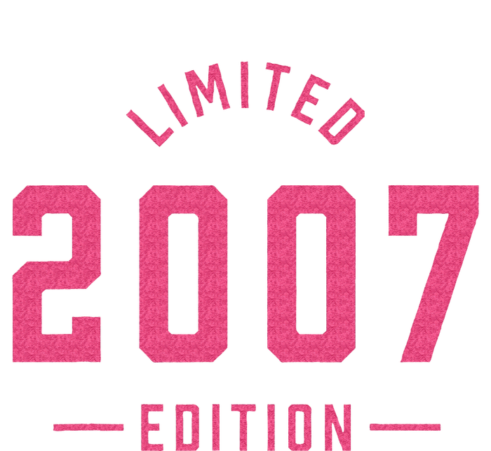 Pink Limited 2007 Edition Sweet 16th Birthday Teen Girl Toddler Fine Jersey T-Shirt