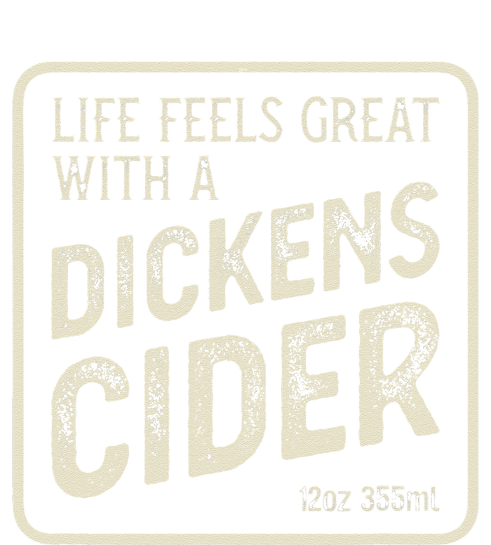 Cheeky Dickens Cider Bottle Label Witty Innuendo Performance Fleece Hoodie