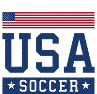 USA Soccer Women Men Kids American Flag Soccer Fan T-Shirt