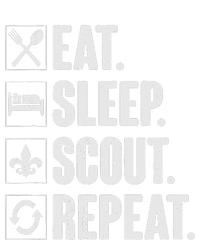 Eat Sleep Scout Repeat Funny Scouting Lover Gift T-Shirt