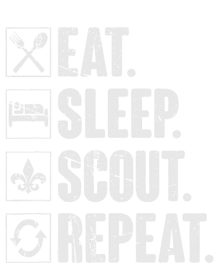 Eat Sleep Scout Repeat Funny Scouting Lover Gift T-Shirt