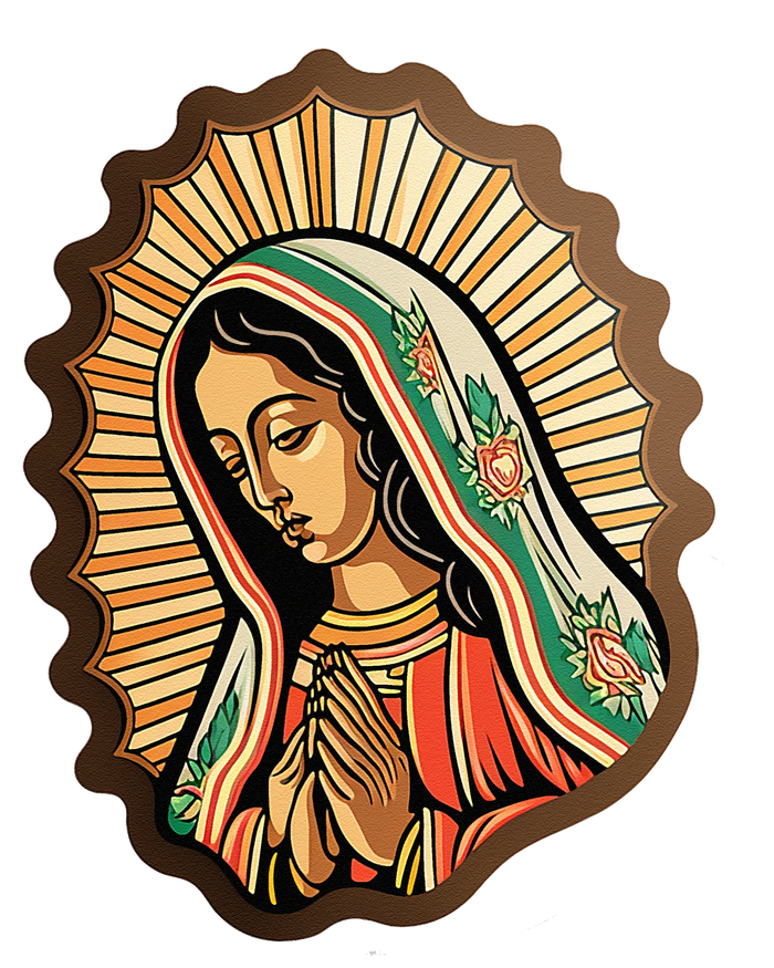 Our Lady Virgen De Guadalupe Mexico Religious T-Shirt