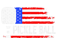 Pickleball US Flag Vintage Pickleball Paddle Tall T-Shirt