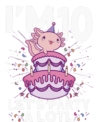 Im 10 Bday Axolotl Party Cute 10th Birthday Kids Axolotl T-Shirt