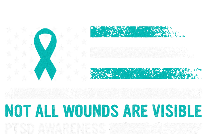 Ptsd Awareness Not All Wounds Are Visible For Veteran T-Shirt