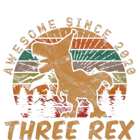 Kids Three Rex 3rd Birthday Gifts Third Dinosaur 3 Year Old T-Shirt