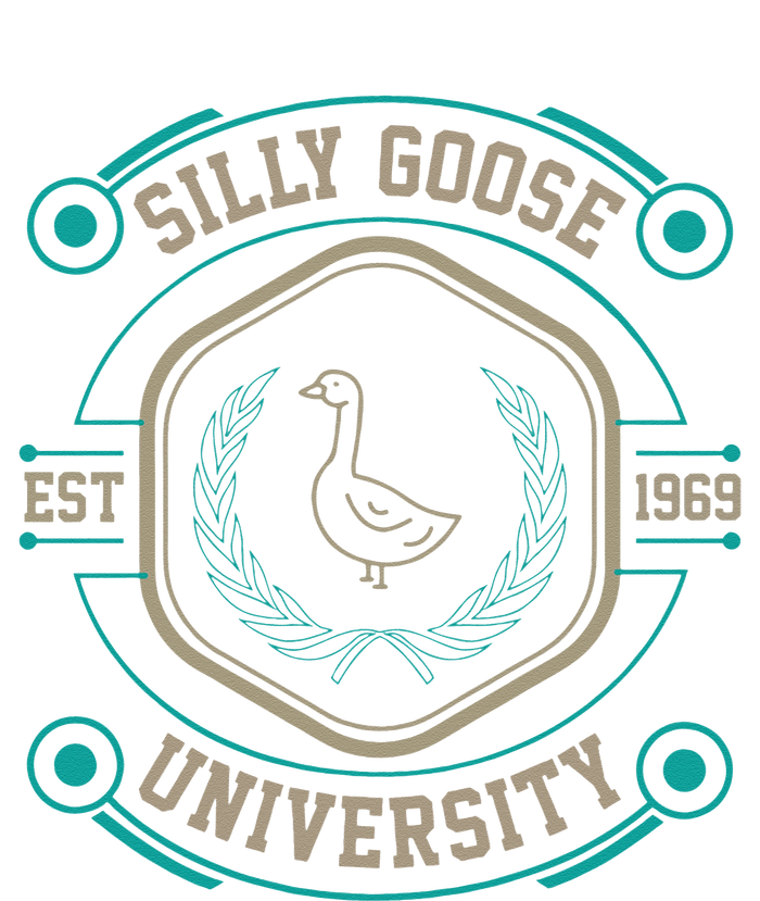 Silly Goose University Silly Goose Meme Sustainable Bucket Hat