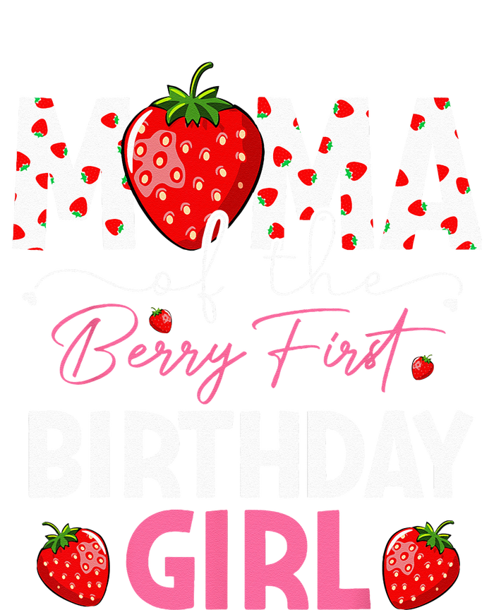 Mama Of The Berry First Birthday Gifts Girl Sweet Strawberry Snapback Five-Panel Rope Hat