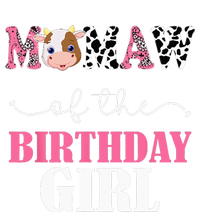 Mamaw Of The Birthday For Girl Cow Farm 1st Birthday Cow Women's Crop Top Tee