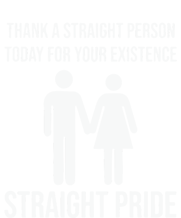 Thank A Straight Person To Day For Your Existence Straight Pride Women's Long Sleeve Flannel Pajama Set 