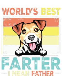 Retro Best Dad Ever Cool Jack Russell Terrier Dog Pet Lover T-Shirt