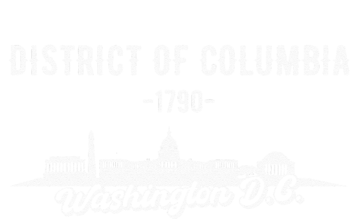 Washington D C Skyline Bella+Canvas Jersey Crop Tee