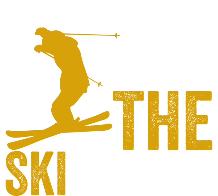 The Skifather Skiing Lover Gift For Skier Premium T-Shirt