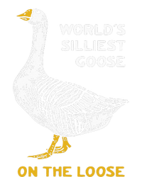 Worlds Silliest Goose On The Loose Funny Tie Dye Hoodie