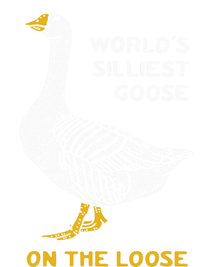 Worlds Silliest Goose On The Loose Funny Tie Dye Hoodie