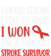 Proud Stroke Survivor Stroke Awareness Stroke Warrior Sweatshirt Cinch Pack Bag