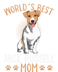 Worlds Best Jack Russell Terrier Mom Dog Mama Funny Women Women's Racerback Tank