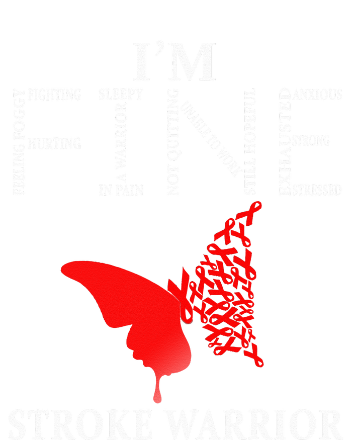 Stroke Warrior Im Fine Ladies Essential Tank