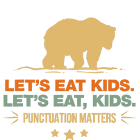 Let's Eat Punctuation Matters Bear Funny Grammar T-Shirt