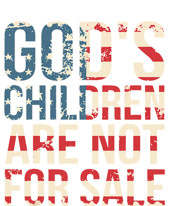 Gods Children Are Not For Sale Funny Political Long Sleeve Shirt