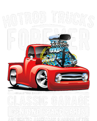 Hotrod Trucks Forever Cartoon Classic Truck Design Premium Hoodie