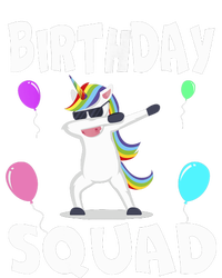 Birthday Squad Cute Unicorn Bday Team Toddler Hoodie