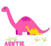 Auntiesaurus Cute Auntie Saurus Dinosaur Aunt Matching Women's Long Sleeve Flannel Pajama Set 