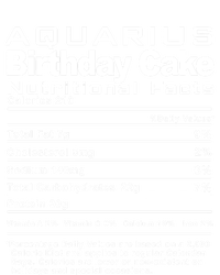 Aquarius Birthday Cake Nutrition Facts Gift T-Shirt