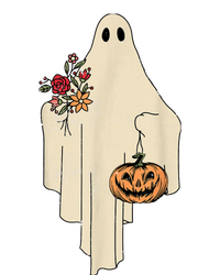 Vintage Floral Ghost Cute Halloween Costume Funny Graphic Grommeted Golf Towel