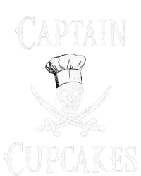 Captain Cupcakes Pirate Culinary Cupcake Lover Gift Kids Sweatshirt