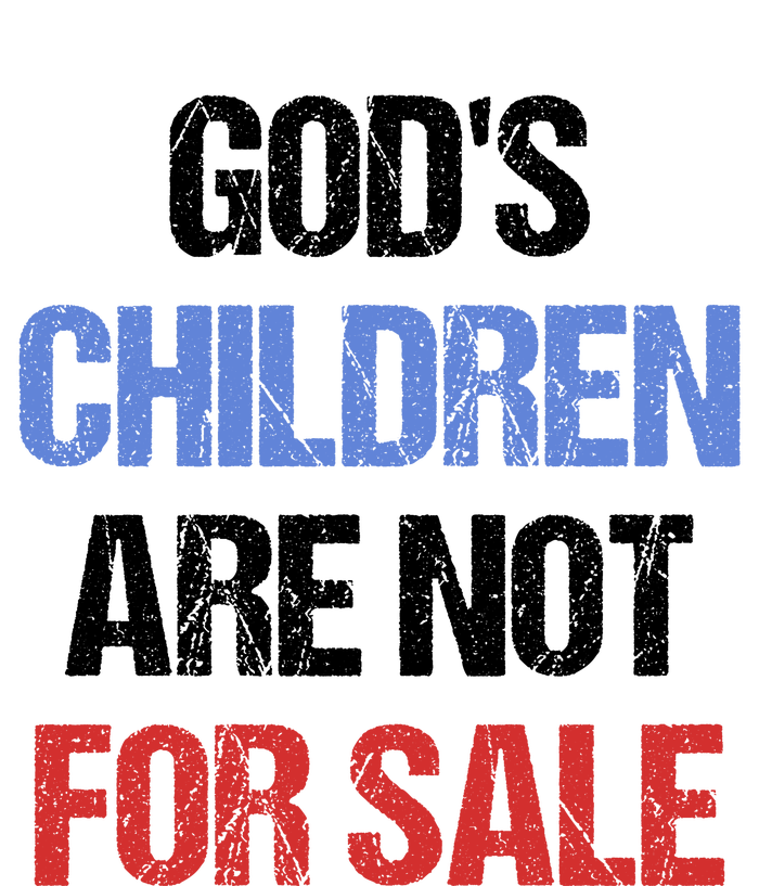 Gods Children Are Not For Sale V-Neck T-Shirt