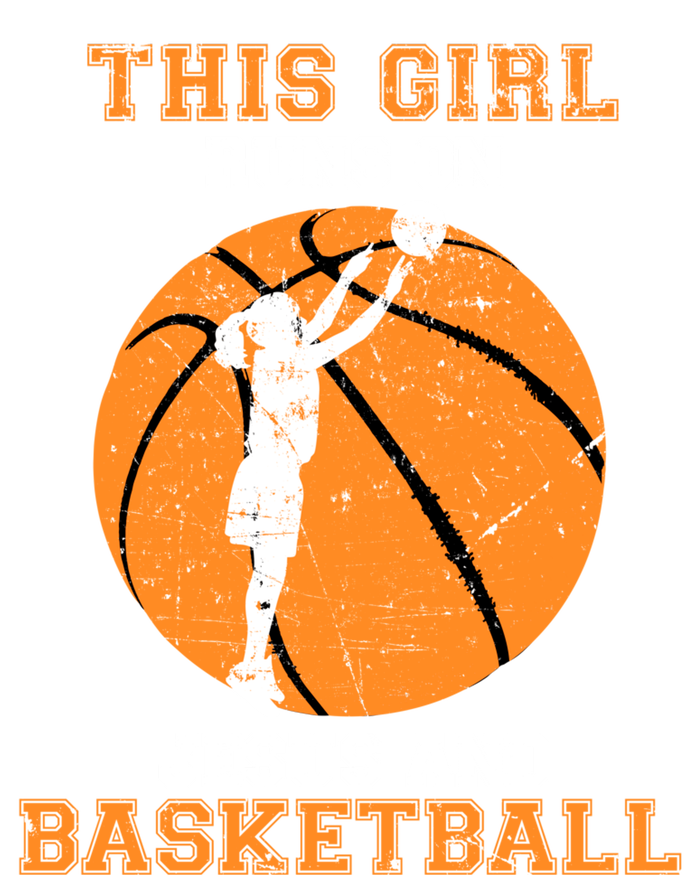 Jesus Basketball Sayings Christian Gifts Teen Girl Graphic Women's V-Neck T-Shirt