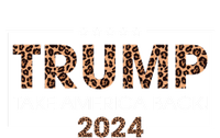 Donald Trump 2024 Take America Back Leopard Print Gift Wo T-Shirt