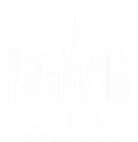 Seattle Washington Downtown Skyline Hoodie Souvenir Hoodie Poster