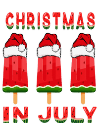 Christmas In July Watermelon Ice Pops Fun Christmas In July T-Shirt