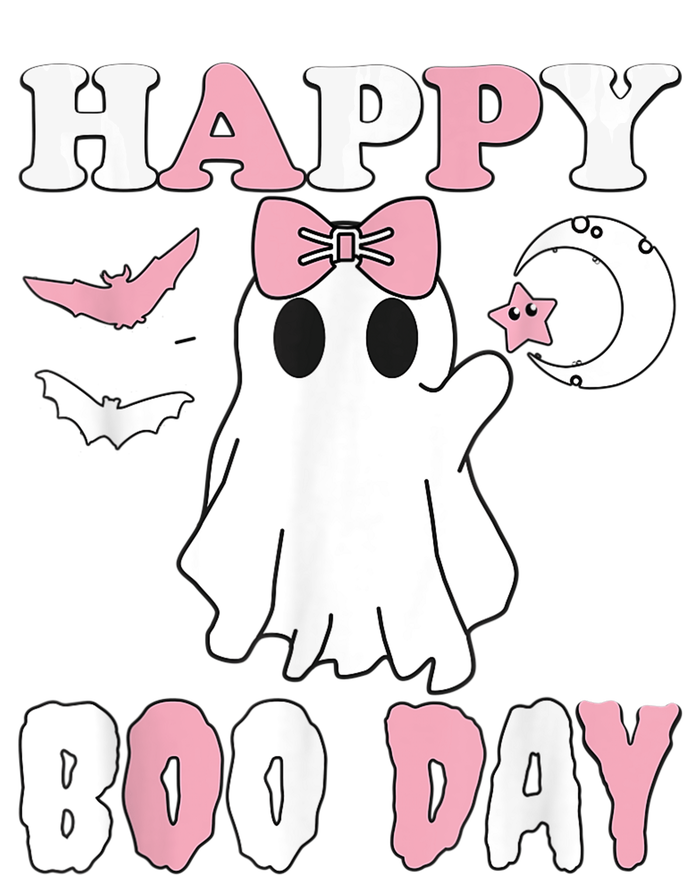 Happy Boo Day Girls Birthday Womens Funnel Neck Pullover Hood