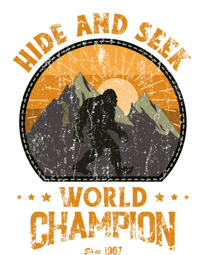 Bigfoogift Hide And Seek Bigfoot Hide And Seek Champion Cool Gift V-Neck T-Shirt