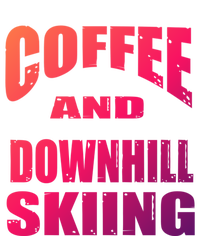 Coffee And Downhill Skiing / Downhill Skiers Design Funny Gift Softstyle Adult Sport Polo