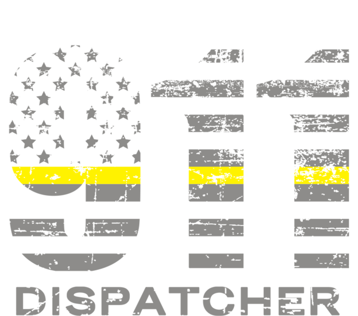 911 Dispatcher Thin Yellow Line Flag Hoodie T-Shirt